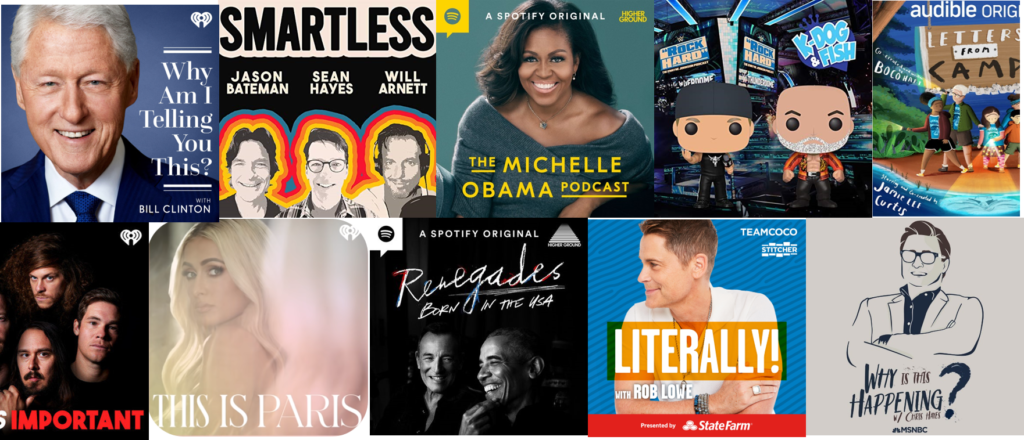 celebrities ruining podcasting