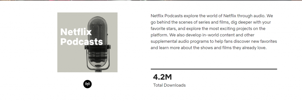 Netflix podcasts