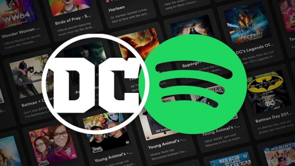 DC Comics spotify podcast
