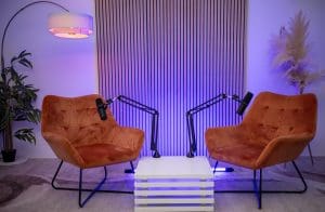 BBE Podcast studio in London