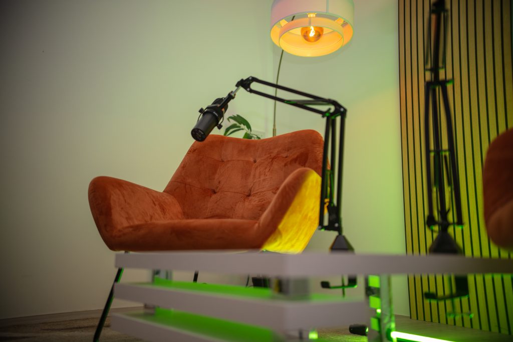 BBE Podcast studio in London